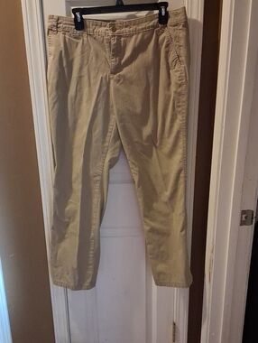 Classic Women's Khaki Chinos - Neutral Tan Casual Pants